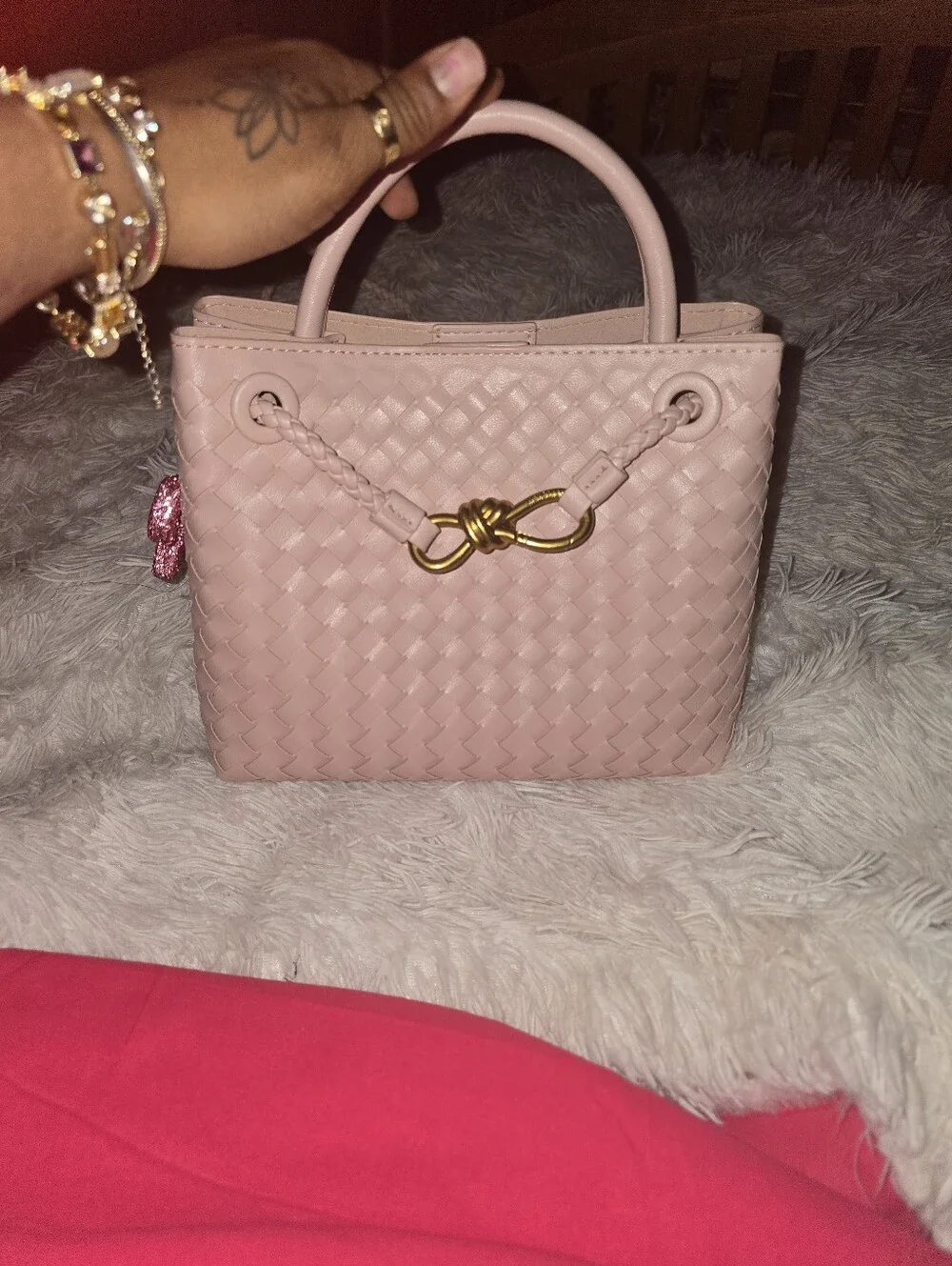Woven Purse & Tory Burch Wallet BUNDLE